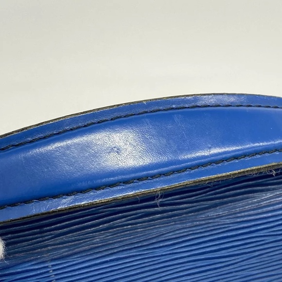 Authentic Louis Vuitton Epi Blue leather Porte documents briefcase unisex - Picture 11 of 12